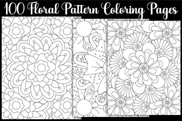 Download Floral Pattern Coloring Pages - Pattern Collection