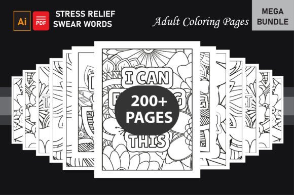 Download 200+ Stress Relief Adult Coloring Pages - Stress Collection