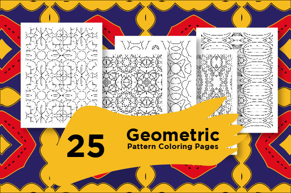 Download KDP Coloring Pages Pattern Set - Pattern Collection