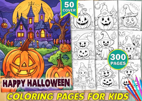 Download Happy Halloween Coloring Pages for Kids - Happy halloween Collection